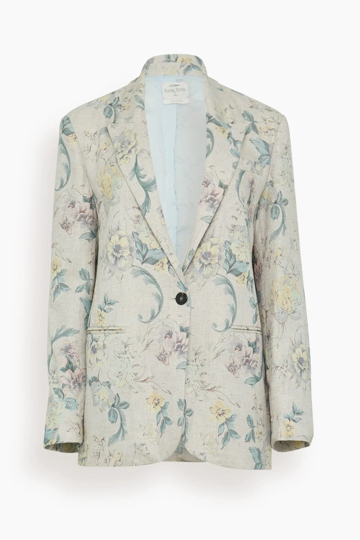 Peonia My Love Hopsack Jacket in Glicine - 1