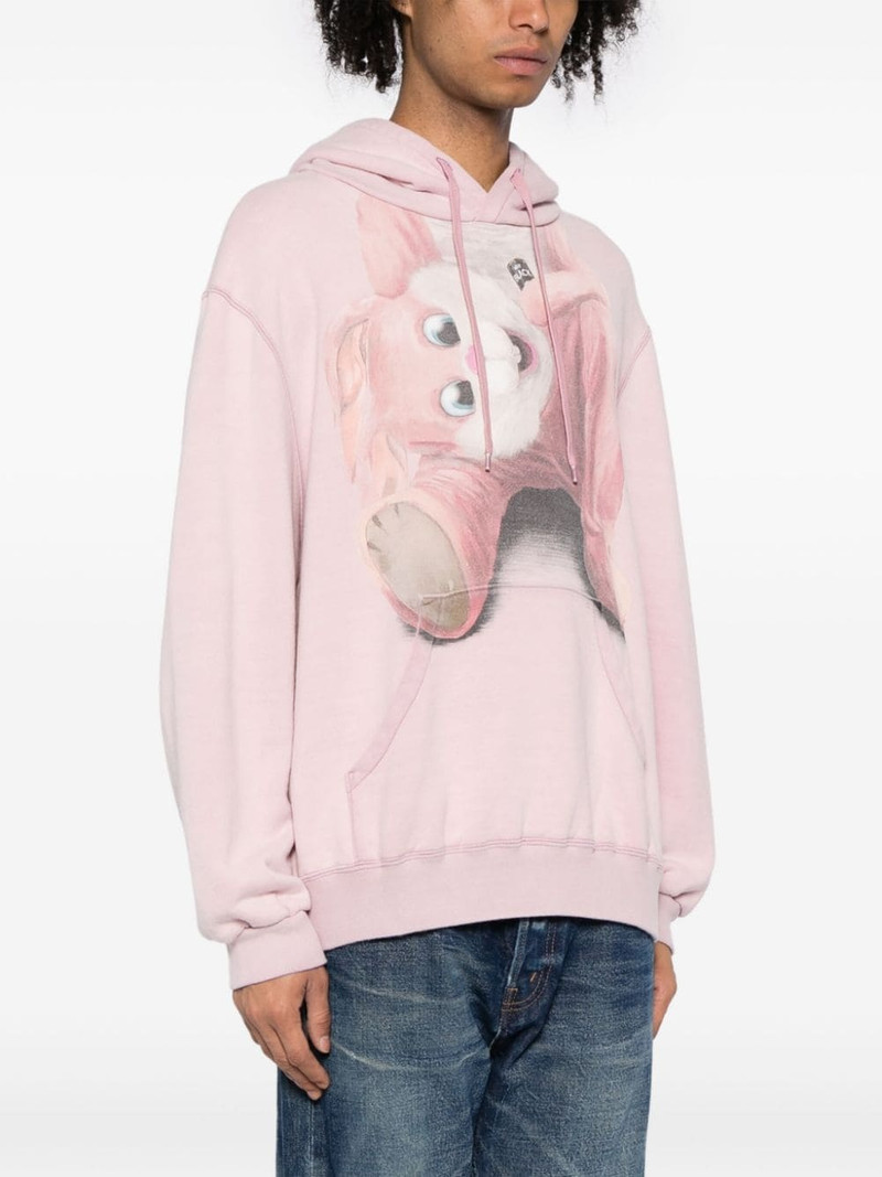 graphic-print cotton hoodie 3