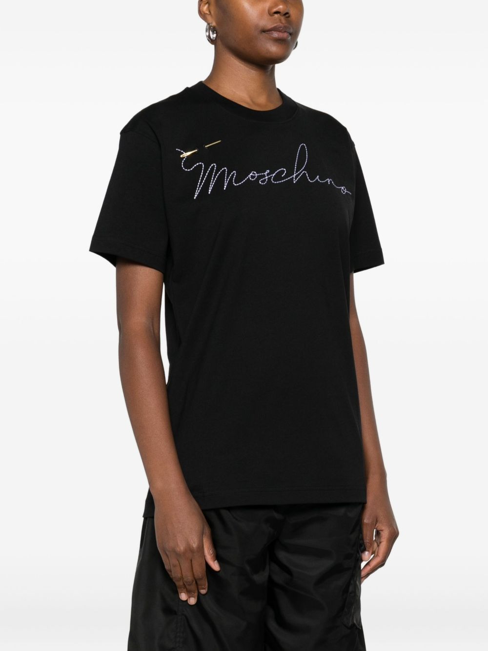 embroidered t-shirt - 3