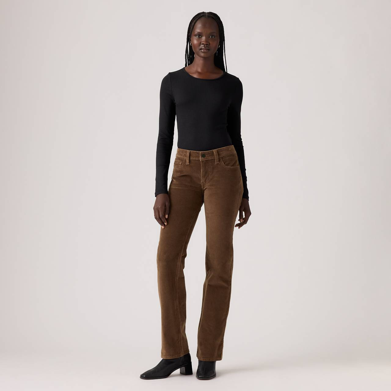 SUPERLOW BOOTCUT CORDUROY WOMEN'S PANTS - 2