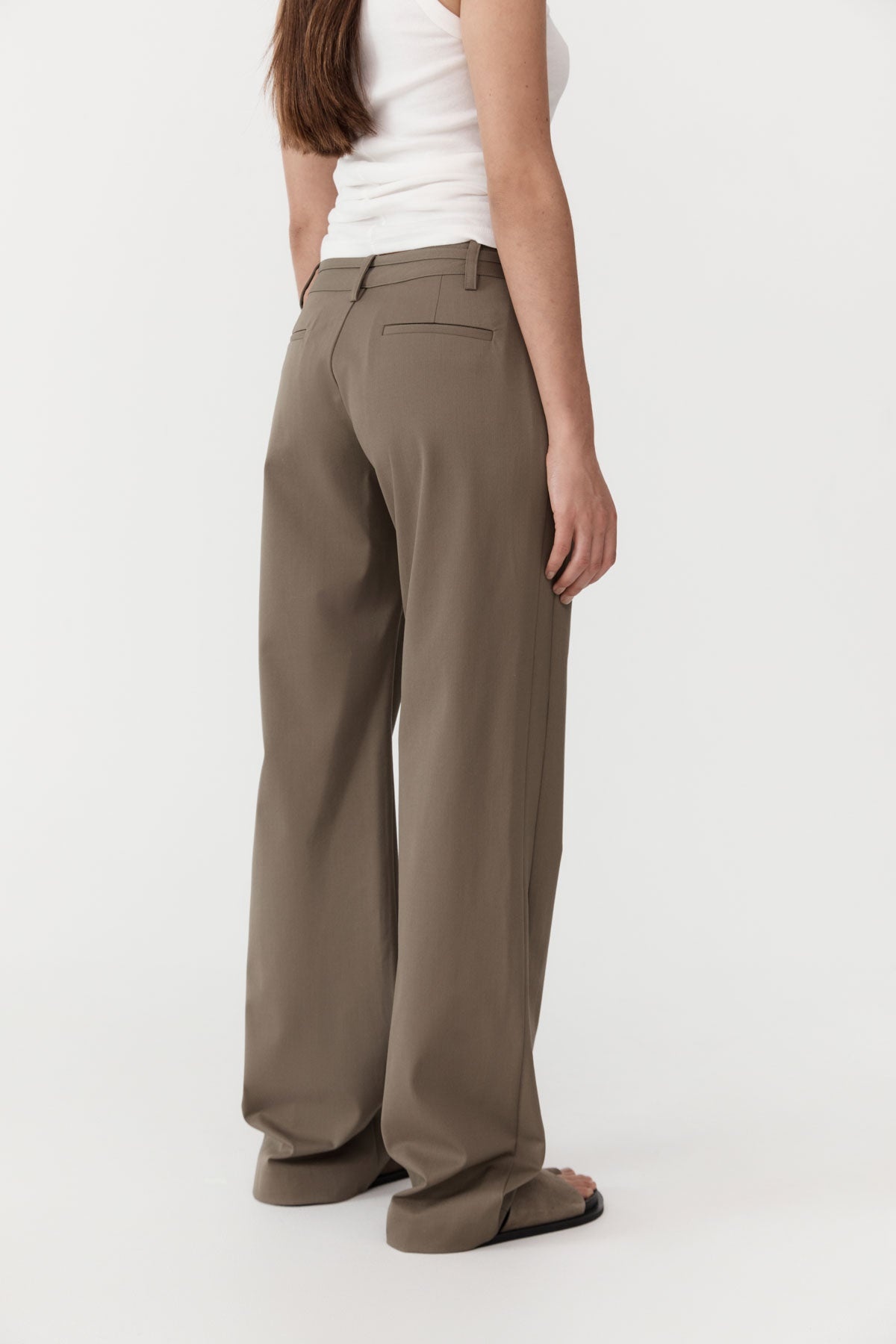 90s Panelled Pants - Kelp - 5