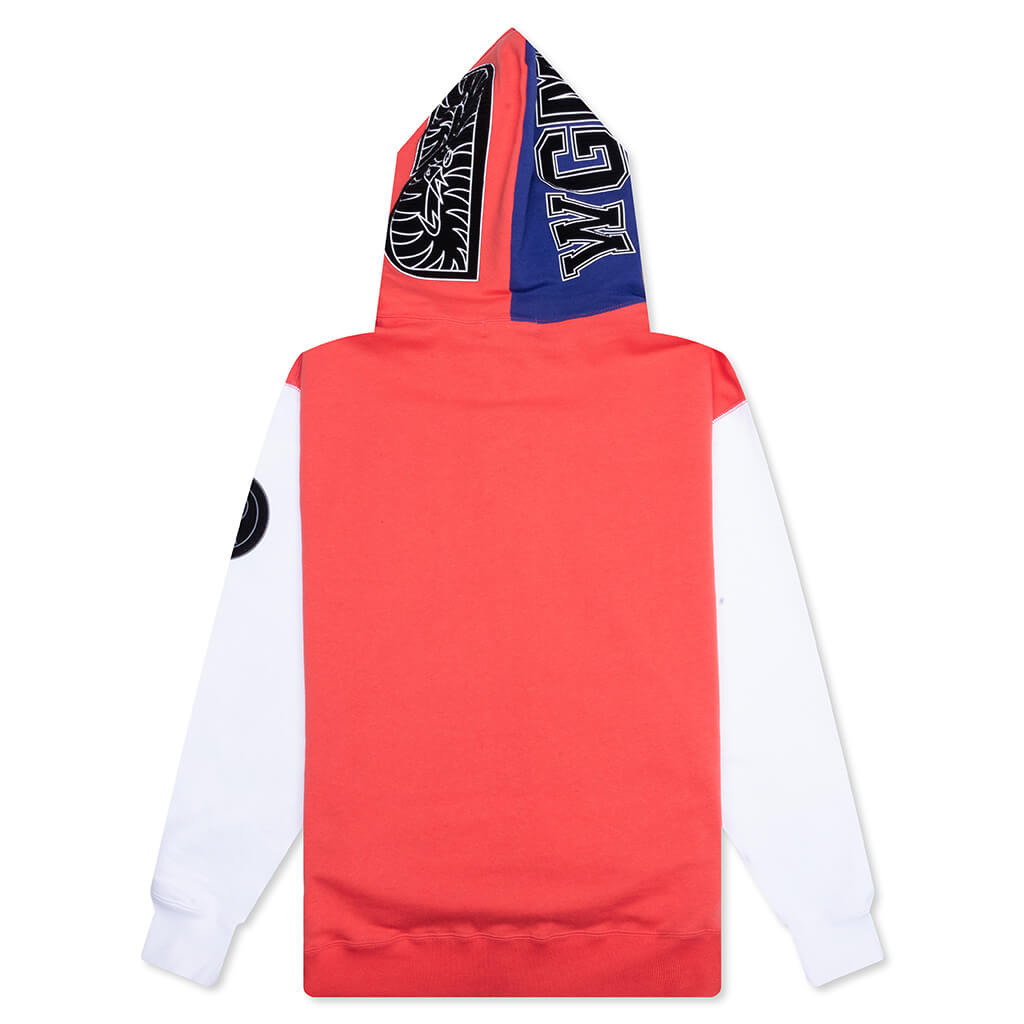 SHARK FULL ZIP HOODIE JAPAN - RED - 2