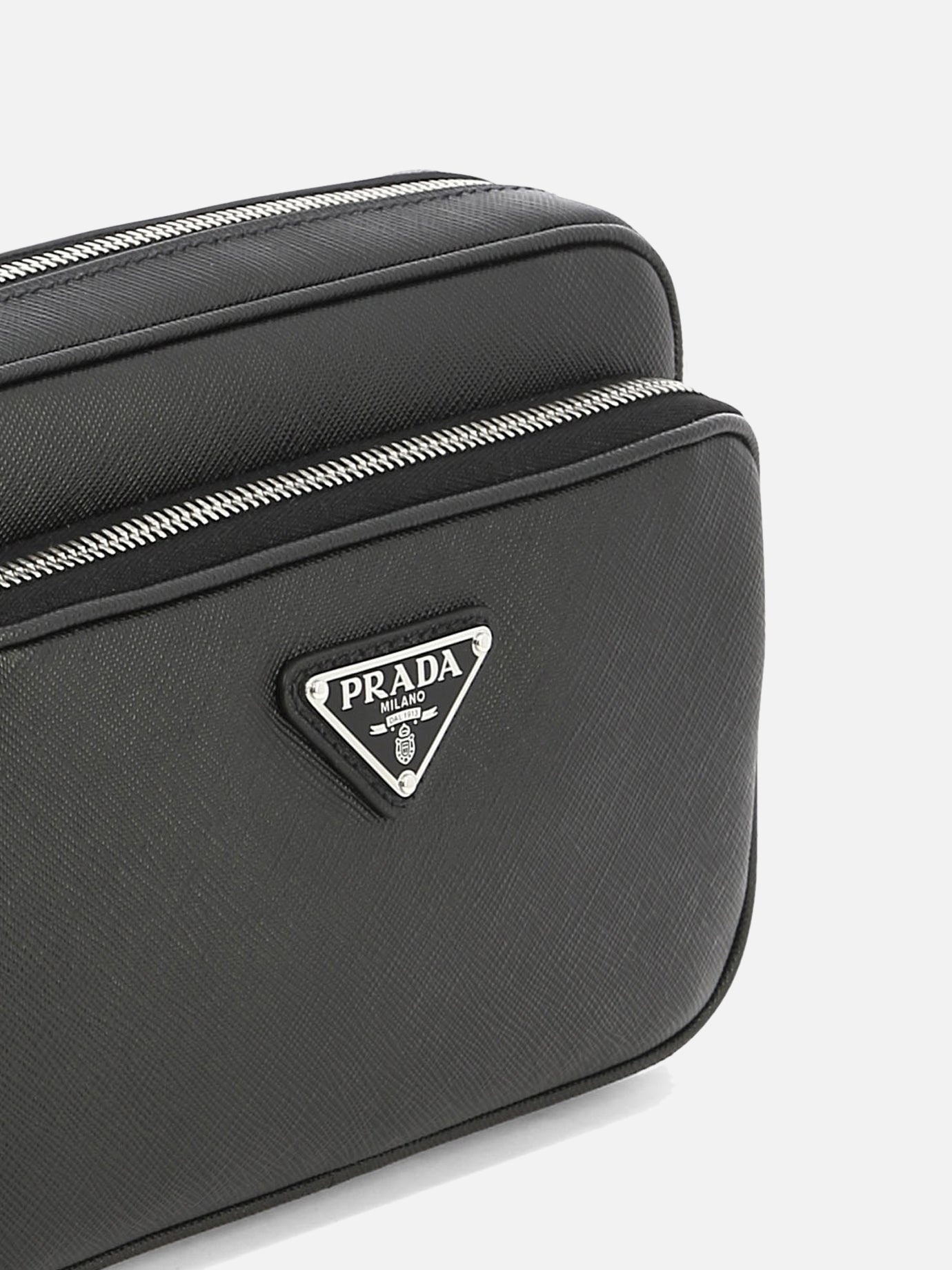 Prada SAFFIANO LEATHER SHOULDER BAG | viettishop | REVERSIBLE