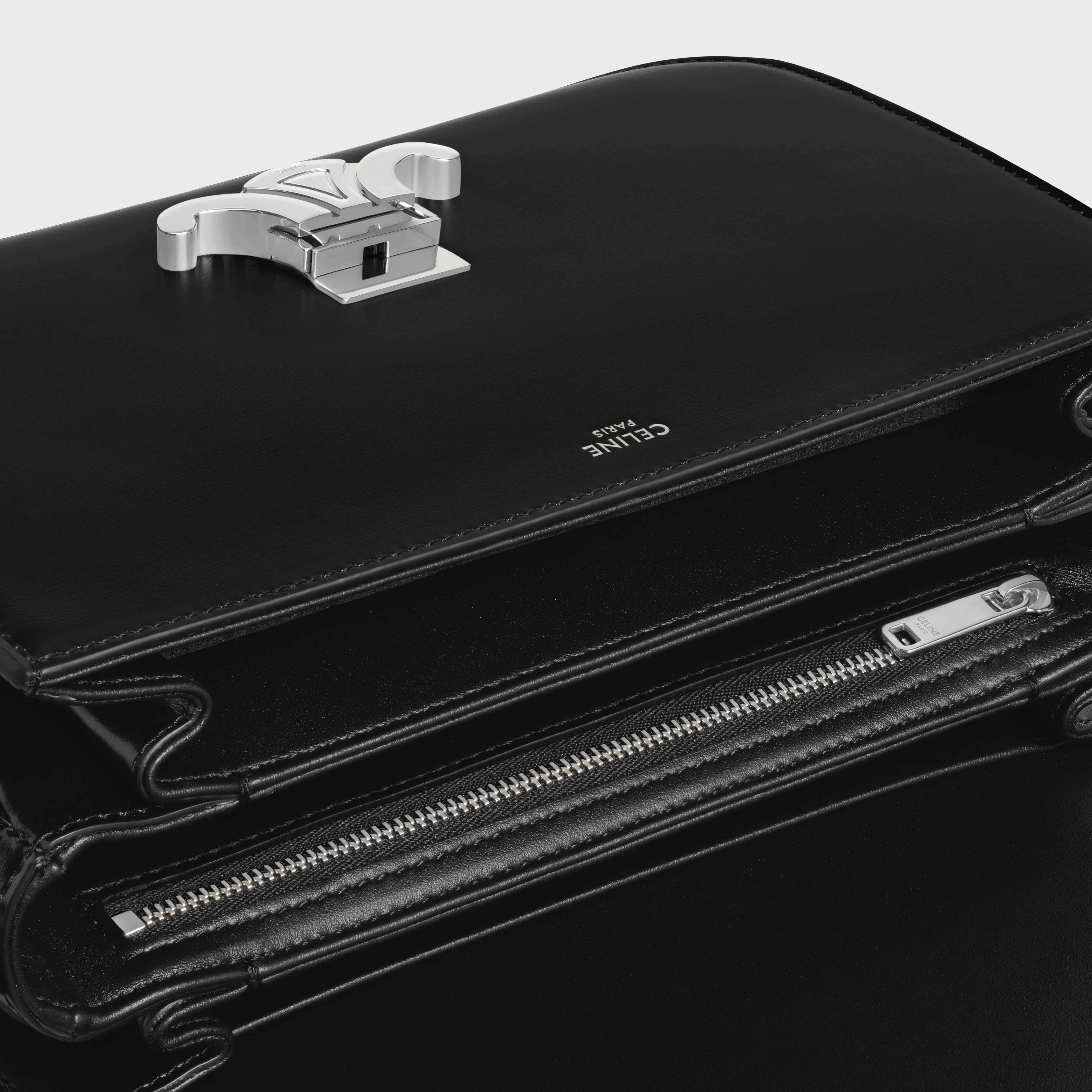 CLASSIQUE TRIOMPHE BAG in shiny calfskin - 4