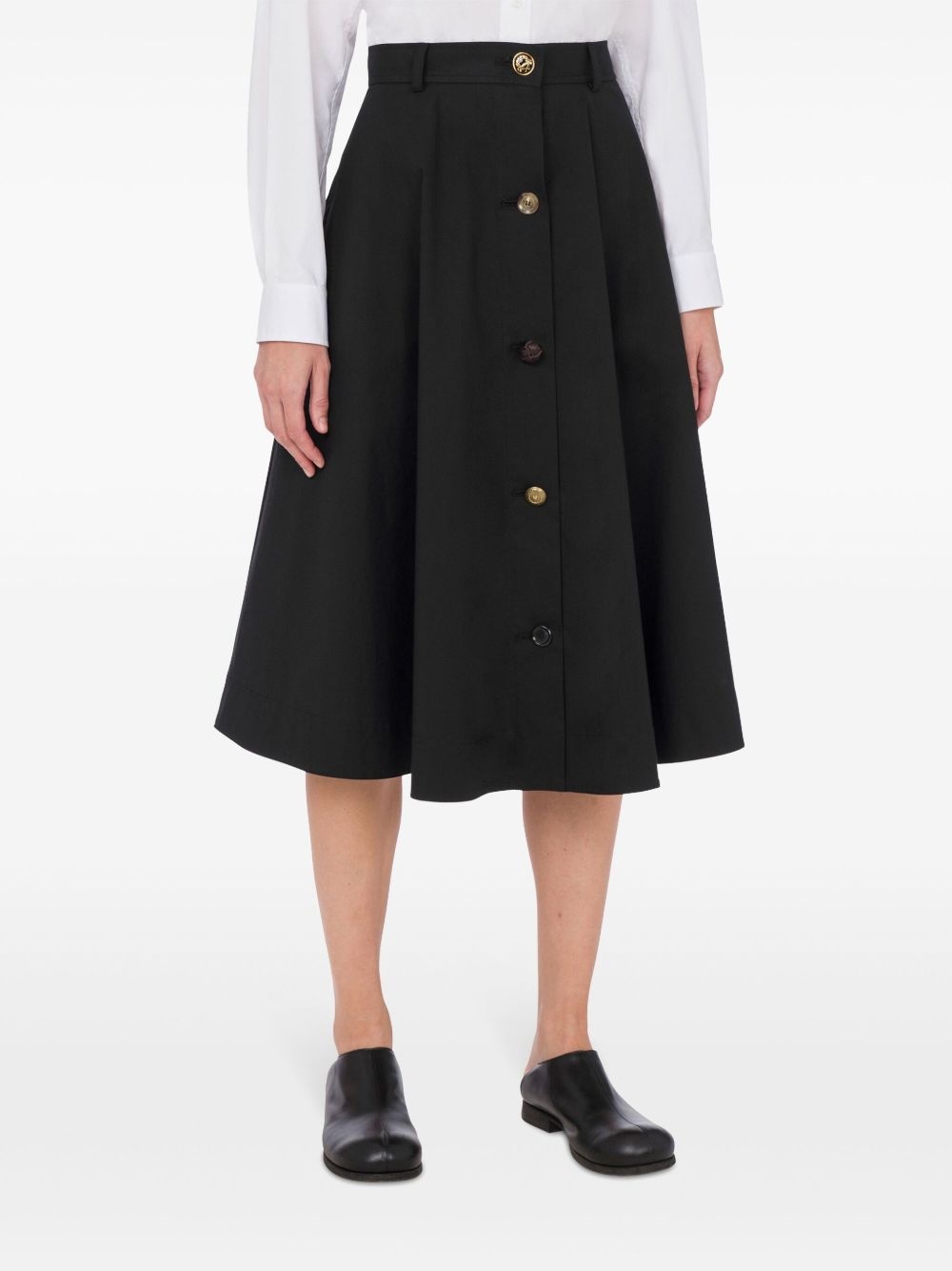 A-line midi skirt - 2