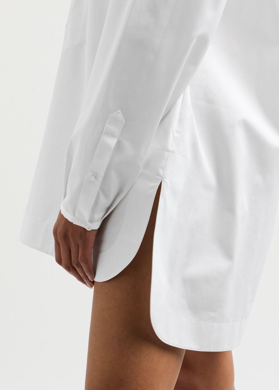 Alaïa Cotton-poplin Mini Tunic Dress - 5
