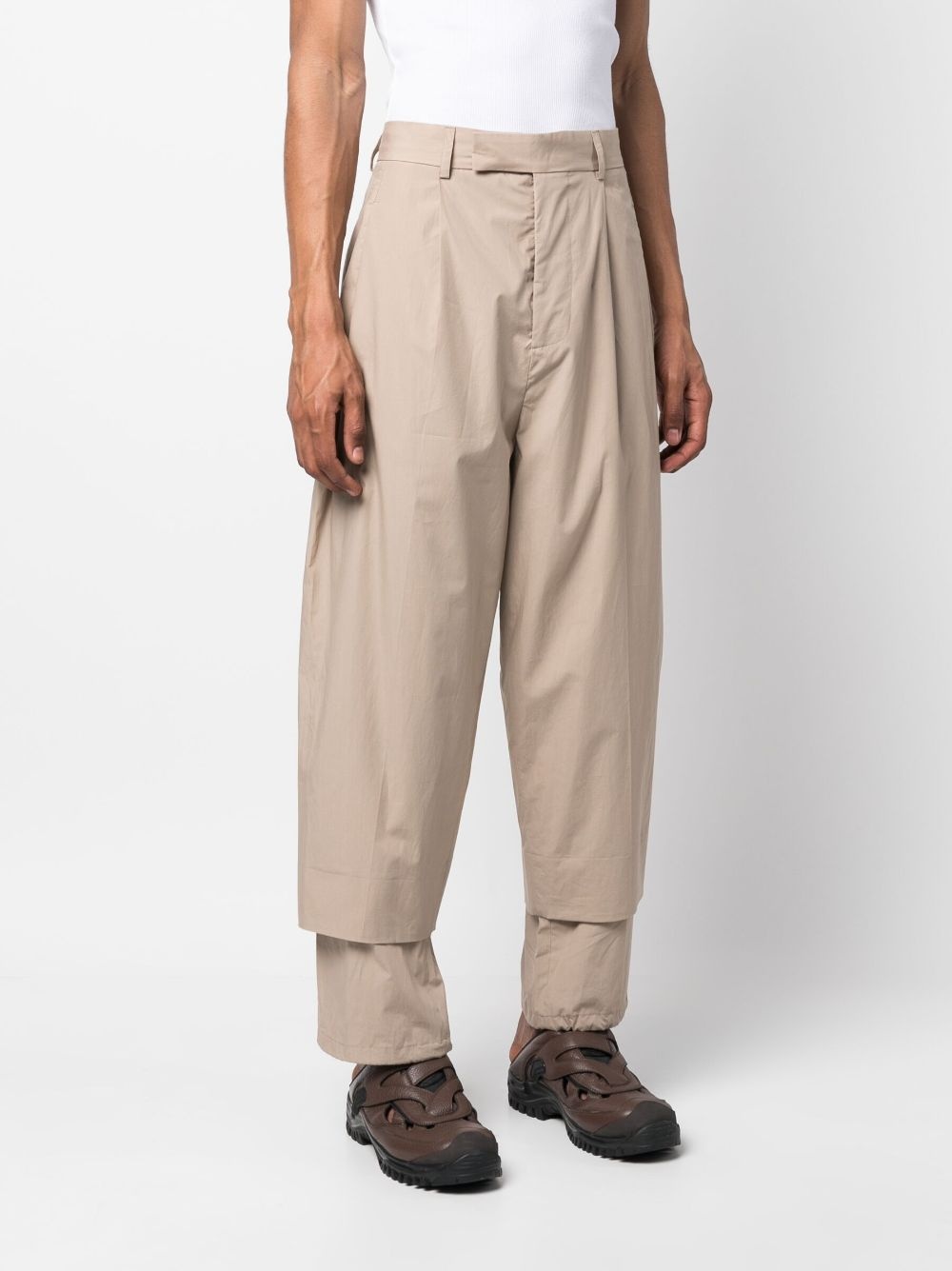 tailored cropped trousers - 3