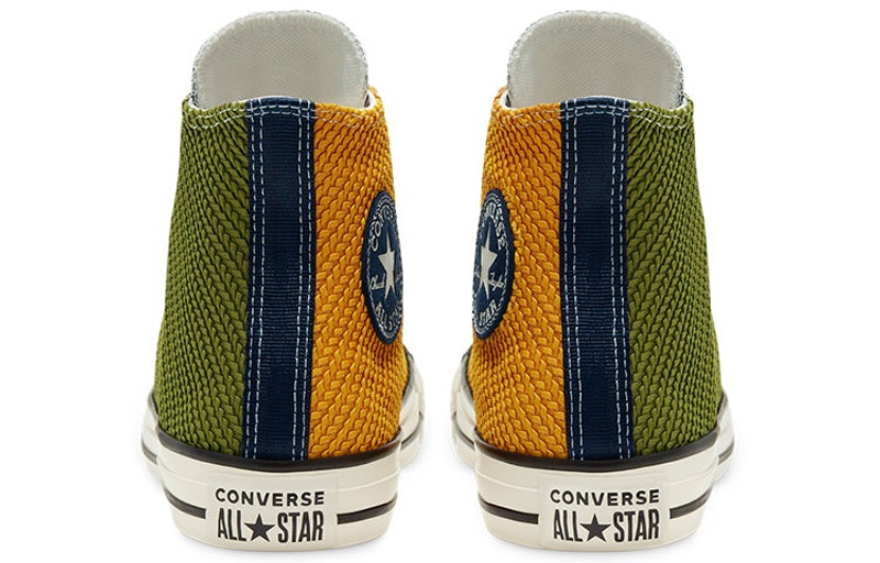 Converse (WMNS) Converse Chuck Taylor All Star Runway Cable Yellow Green Hi Sneakers 'Green Yellow' 568665C outlook