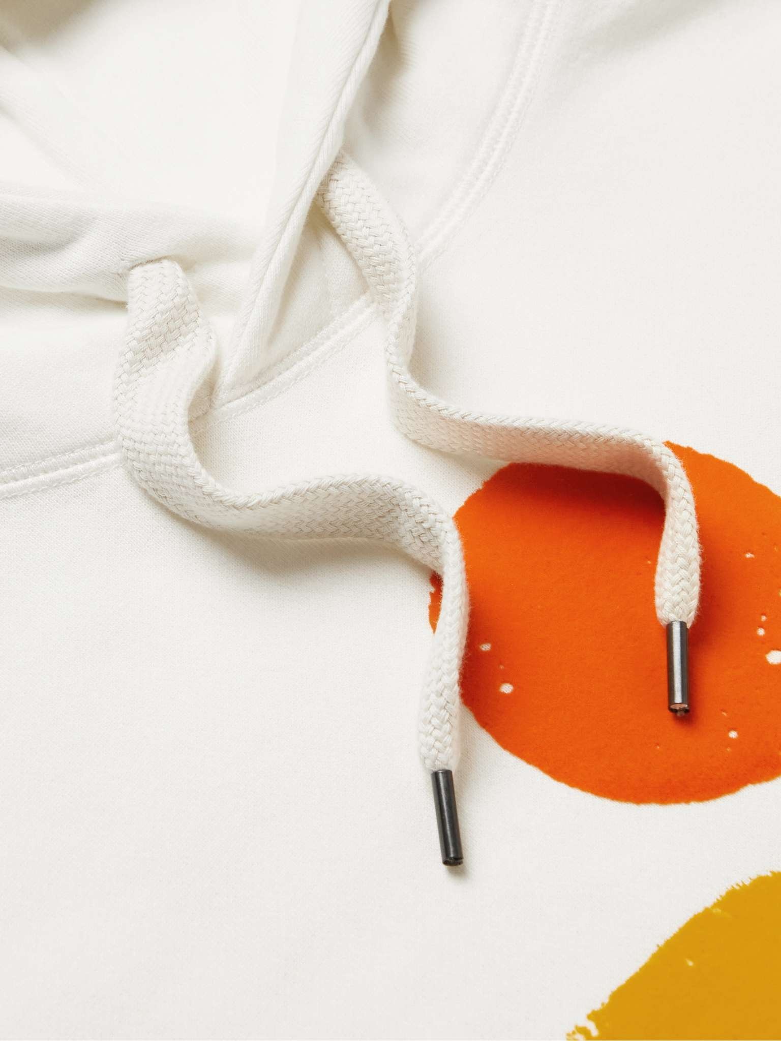 Logo-Flocked Cotton-Blend Jersey Hoodie - 5