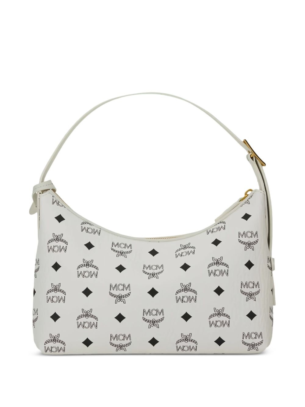 logo-print shoulder bag - 2