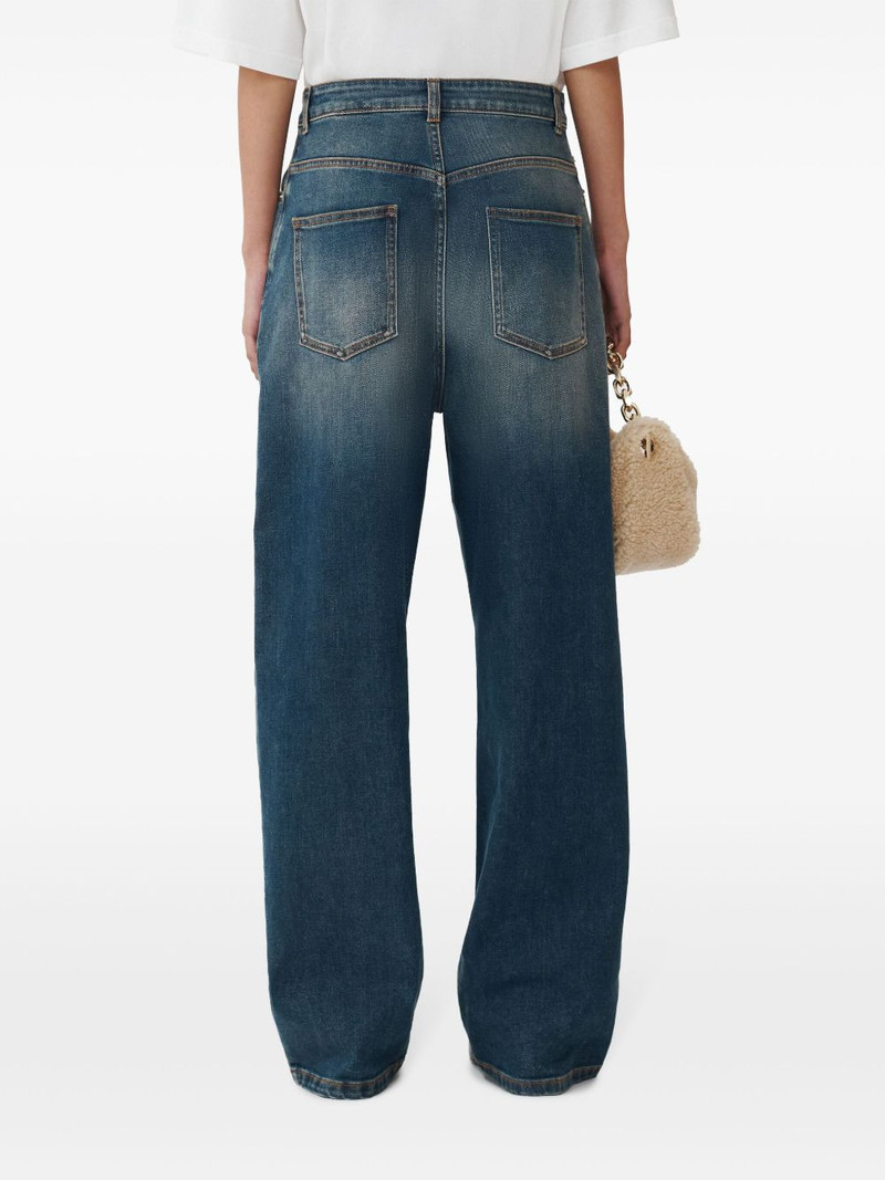 stretch-cotton straight-leg jeans 4