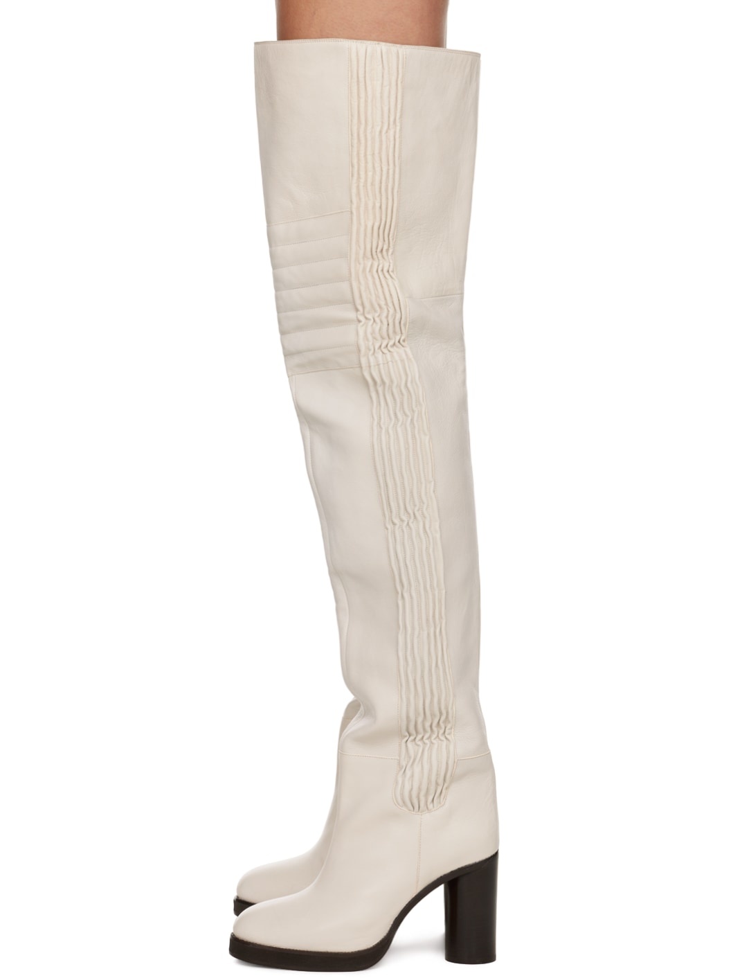 White Laelle Boots - 3
