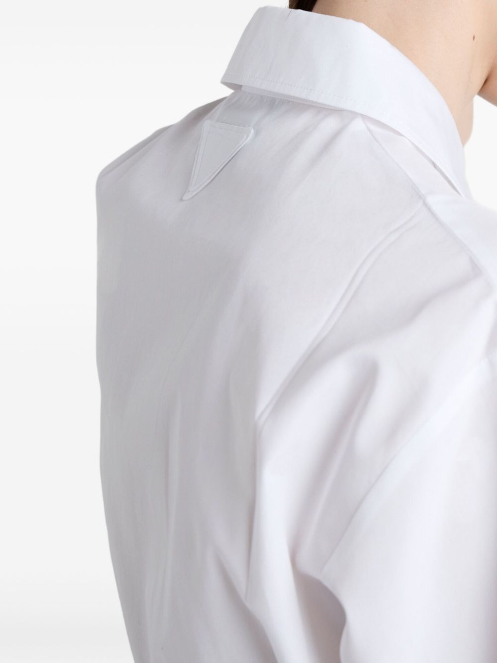 poplin mini dress - 6