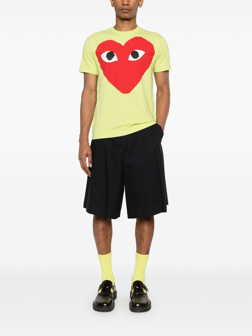 heart-print cotton T-shirt - 2