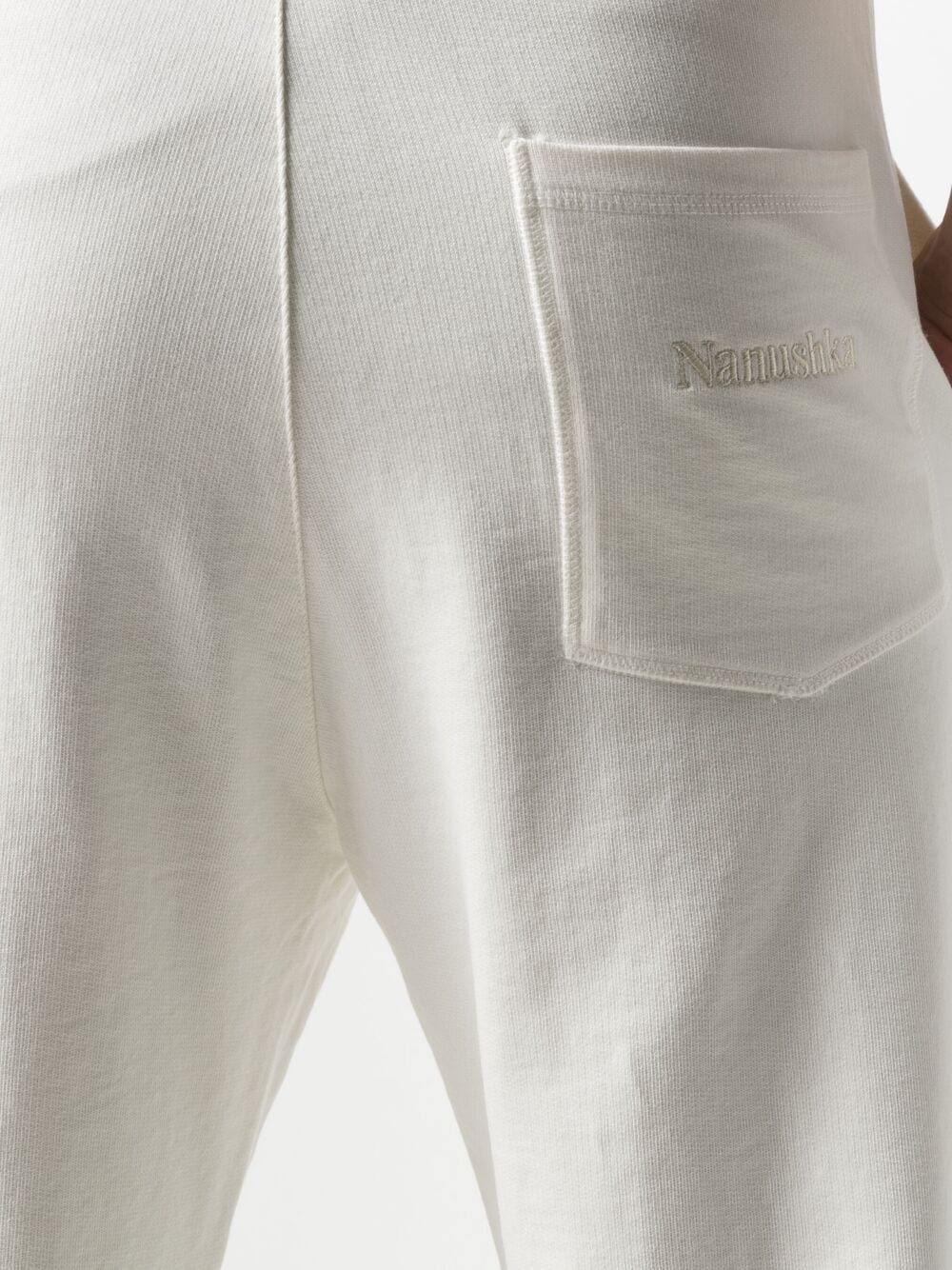 logo-embroidered track pants - 6