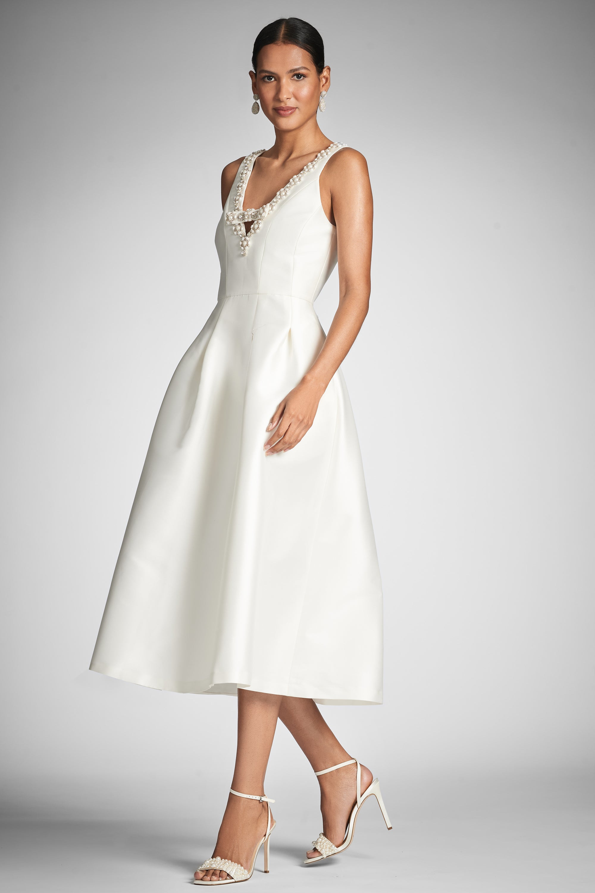 Millie Dress - Off White - 5