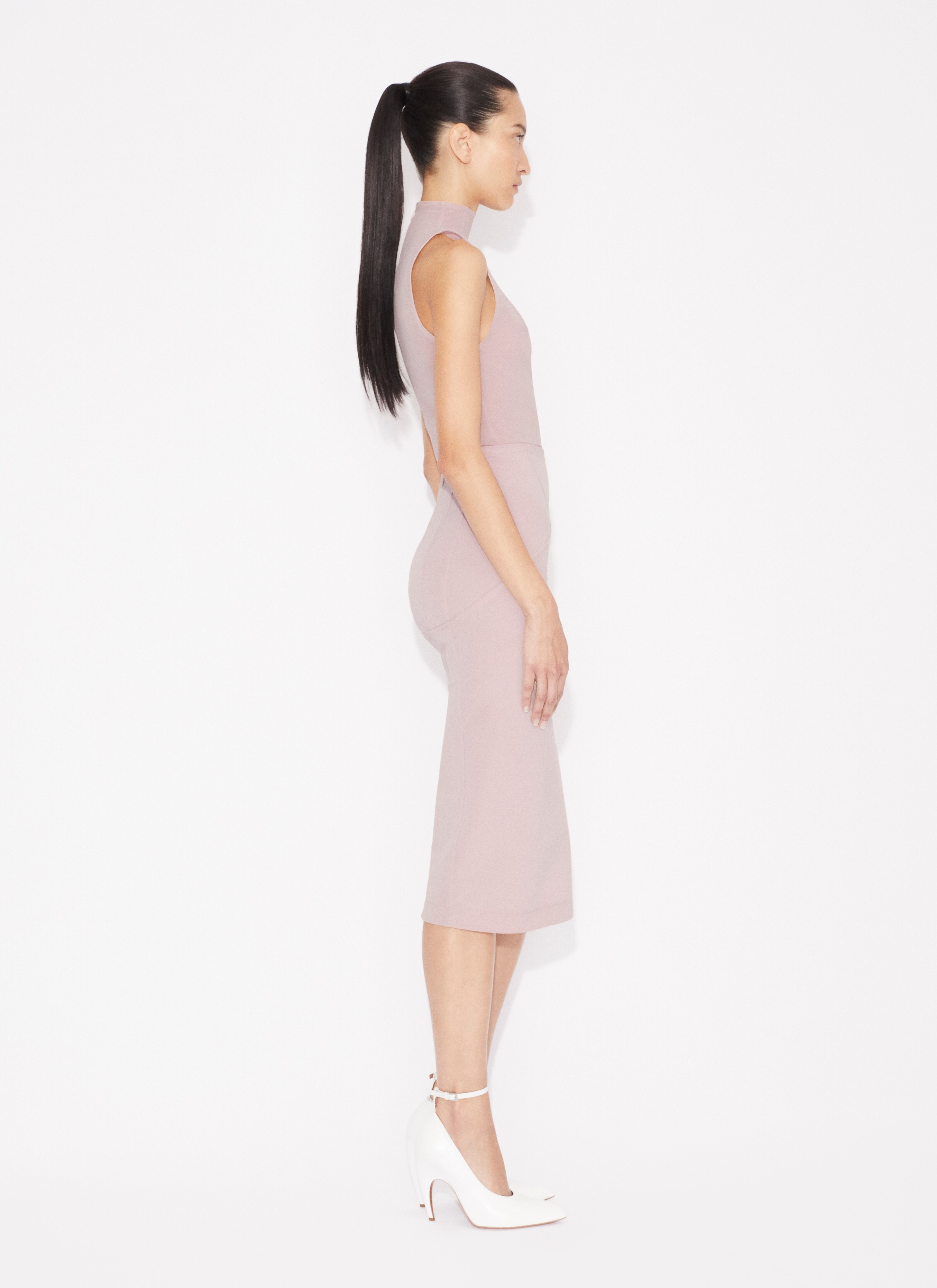 CONSTRUCTED PENCIL SKIRT - 5