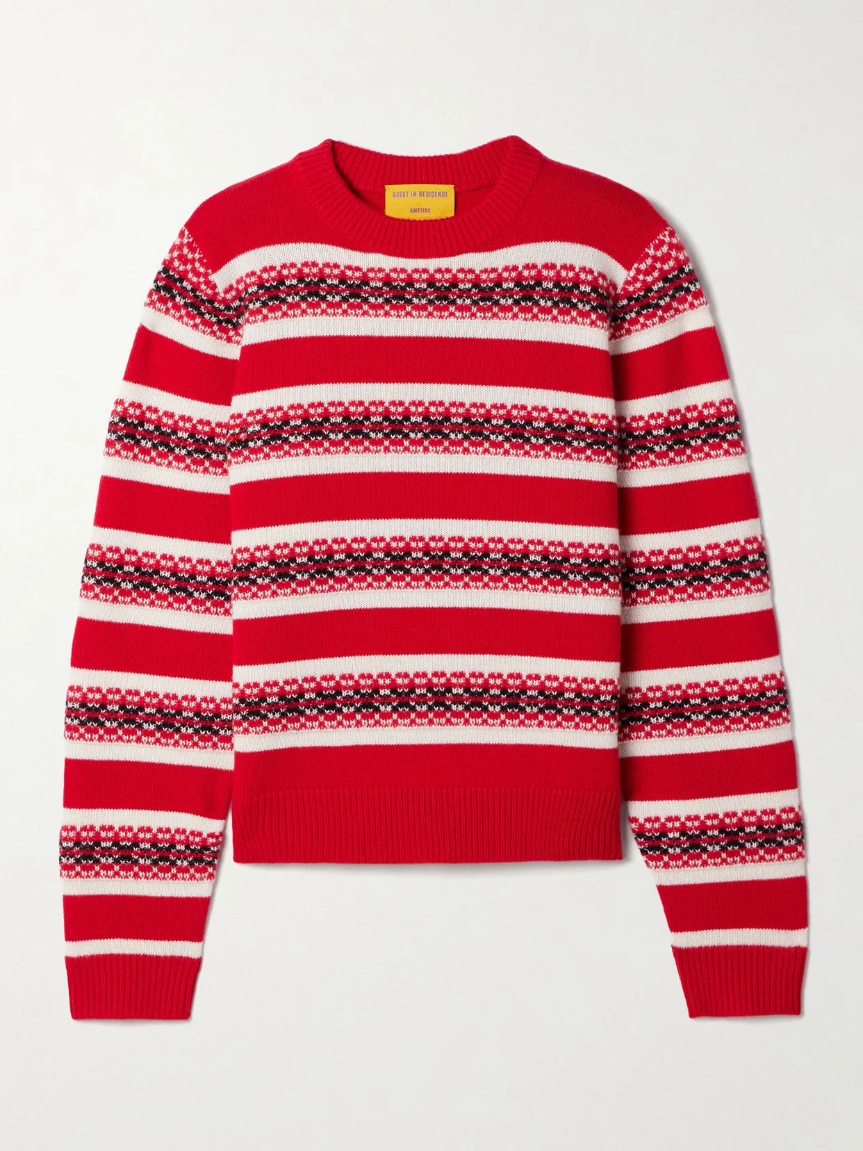 Fair Isle Cashmere-jacquard Sweater - 1