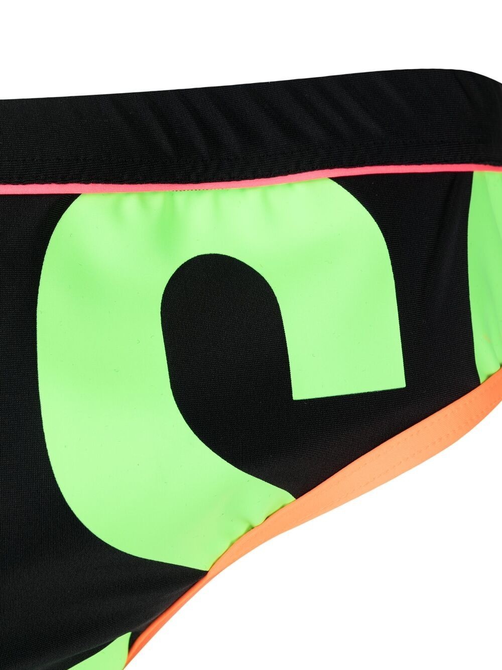 logo-print swimming briefs - 3