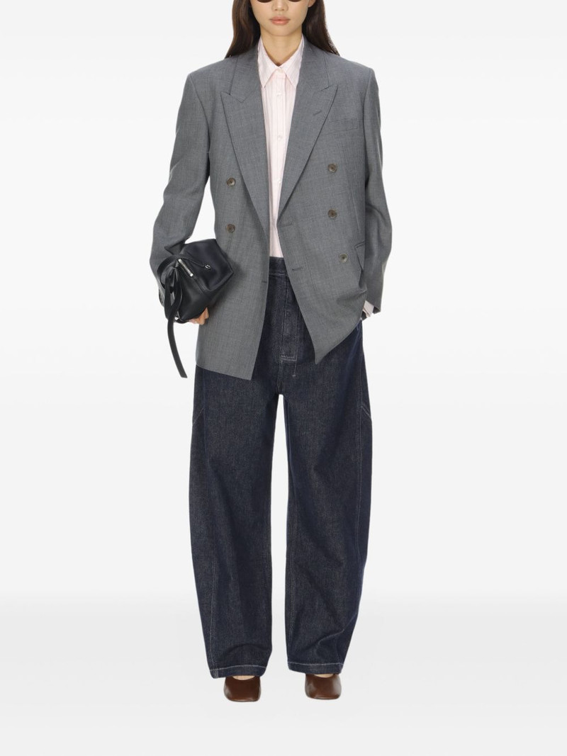 AURALEE double-breasted blazer outlook