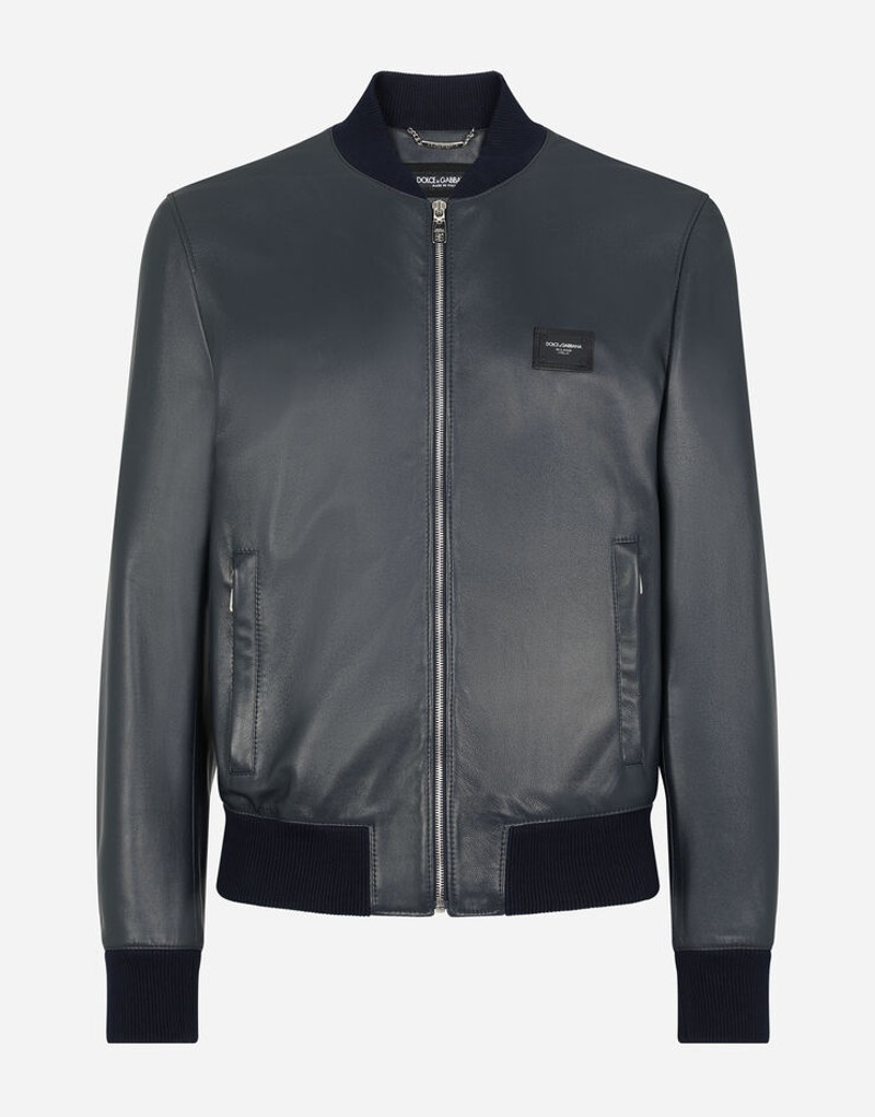 브랜드 판이있는 Lambskin 재킷 3