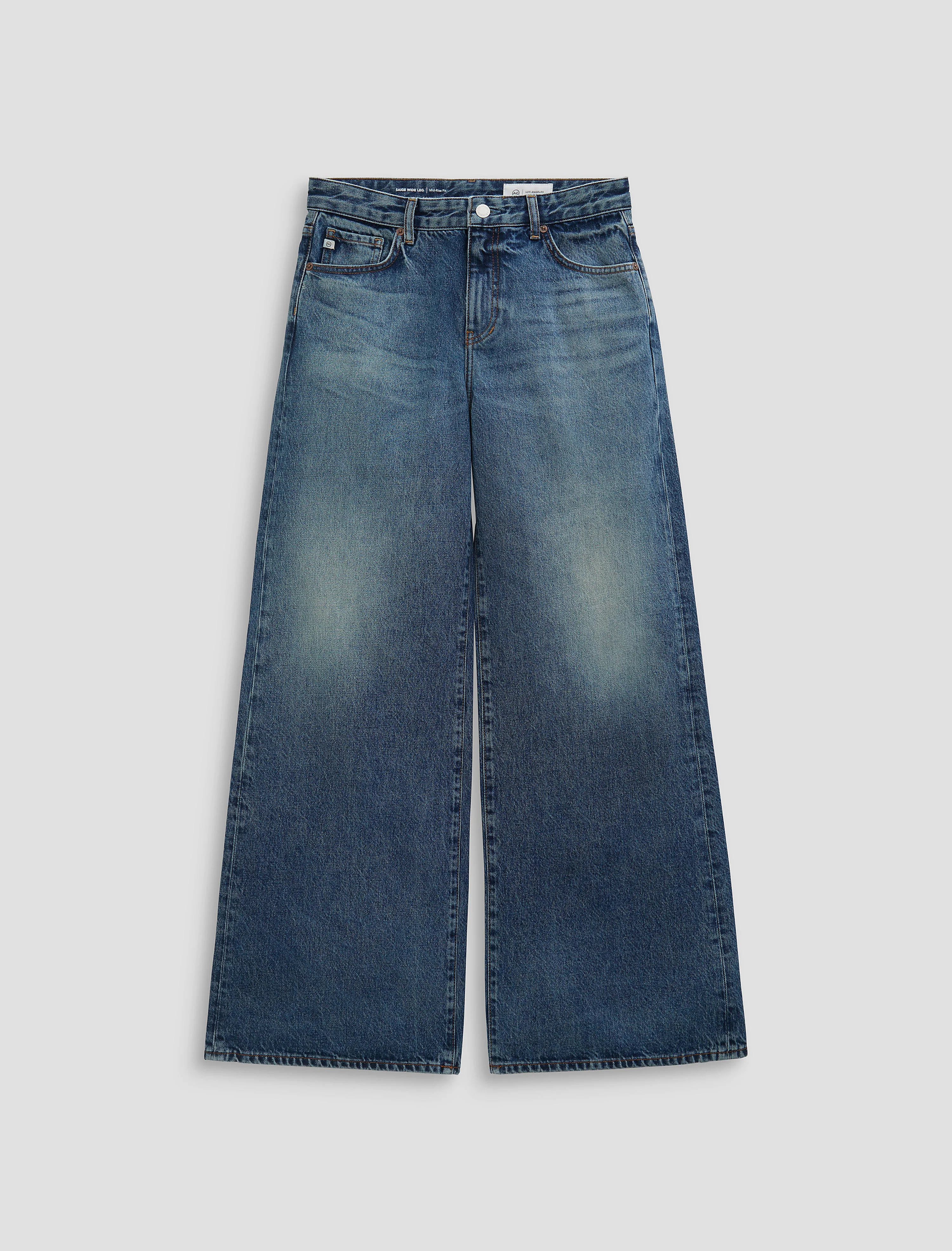 Saige Wide Leg Jean - 1