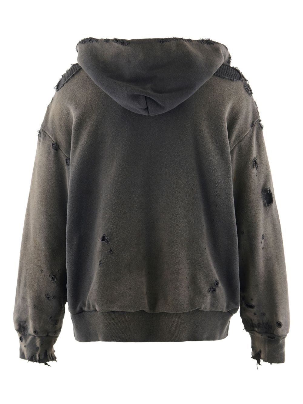 distressed hoodie - 2