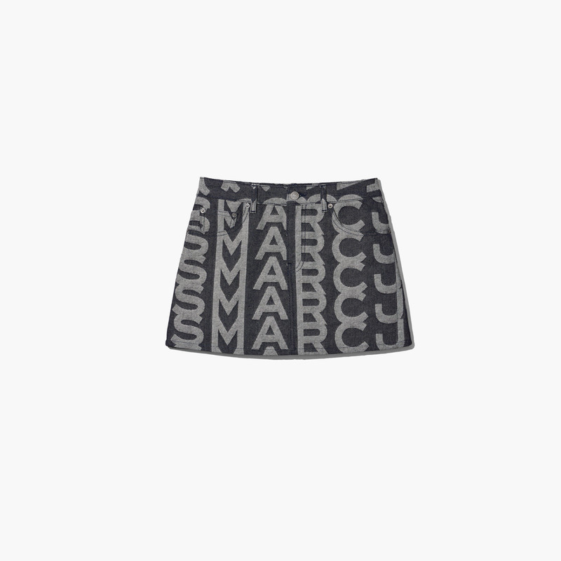 THE MONOGRAM DENIM MINI SKIRT 1