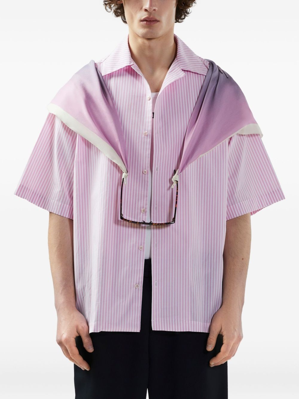 Wirdo Flames-print shirt - 3