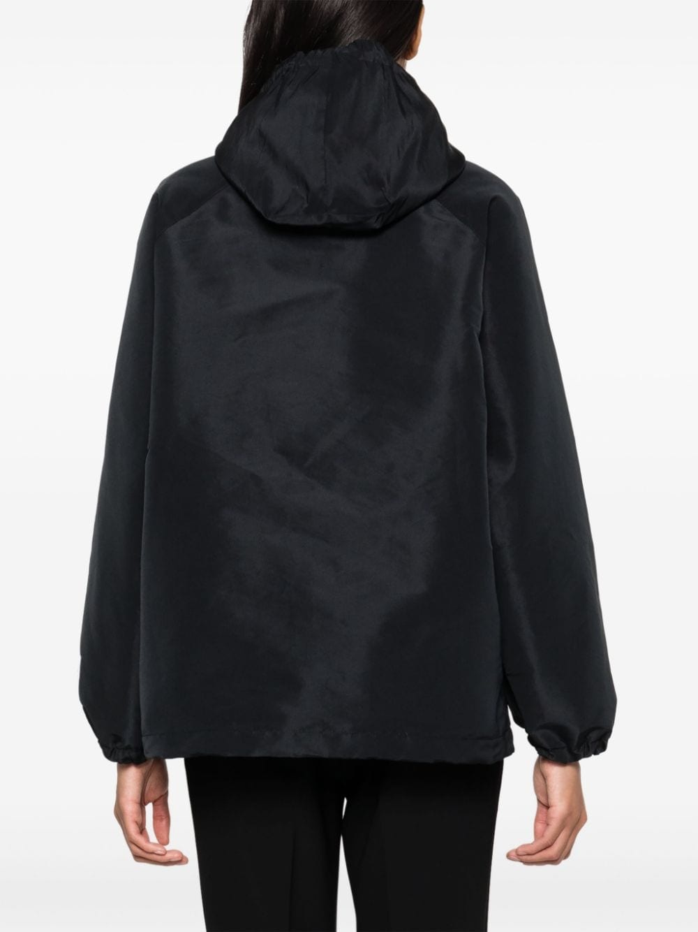 patch-detail hooded jacket - 4