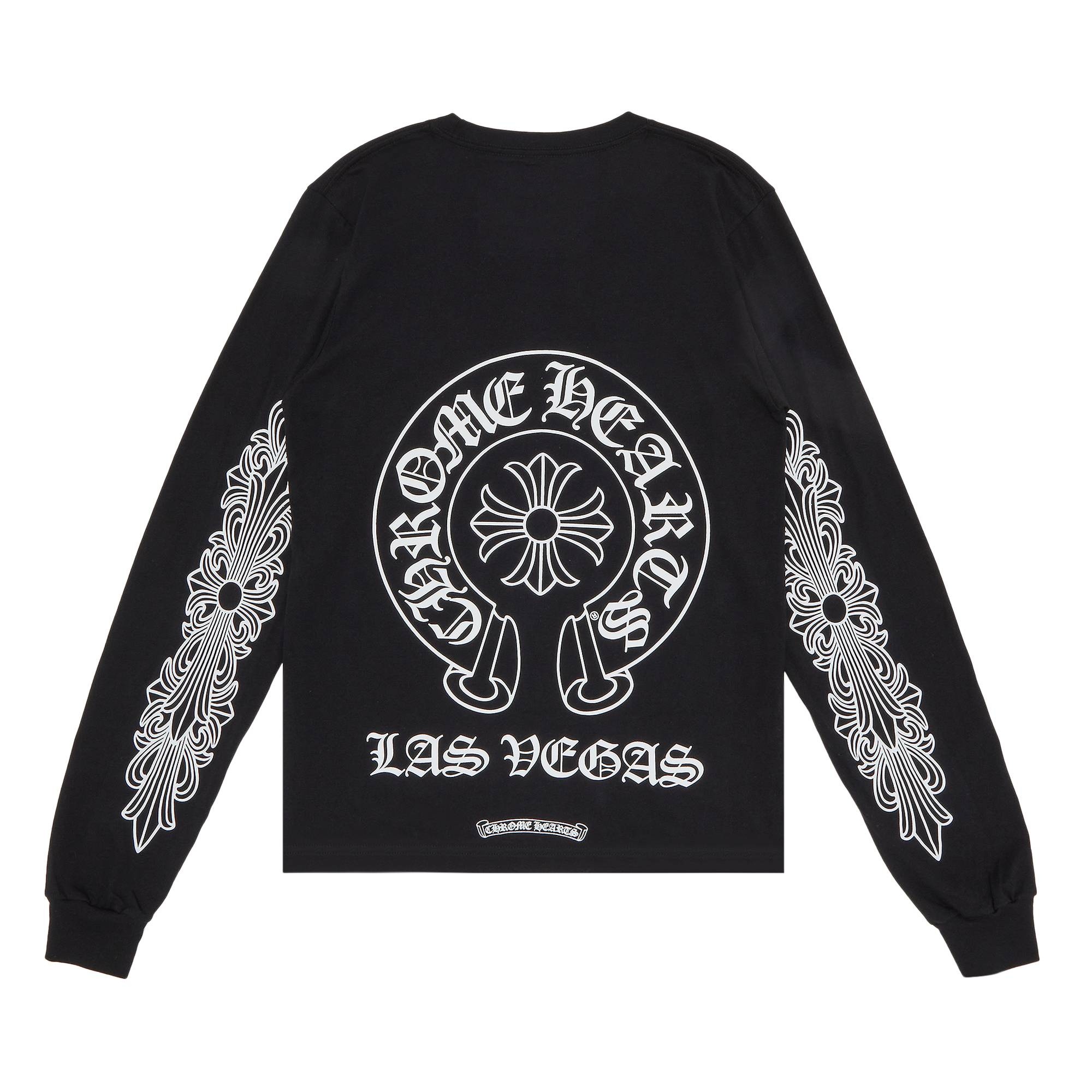 Chrome Hearts Las Vegas Exclusive Long-Sleeve T-Shirt 'Black' - 2