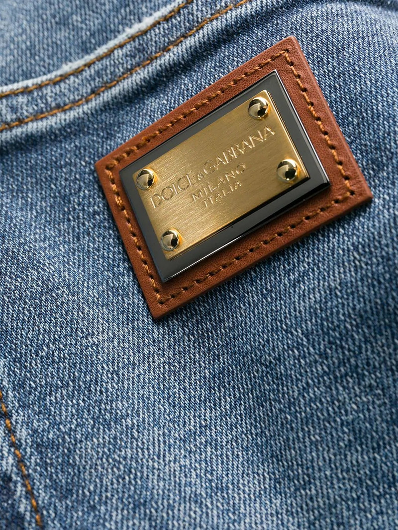 high-waisted cropped jeans 7