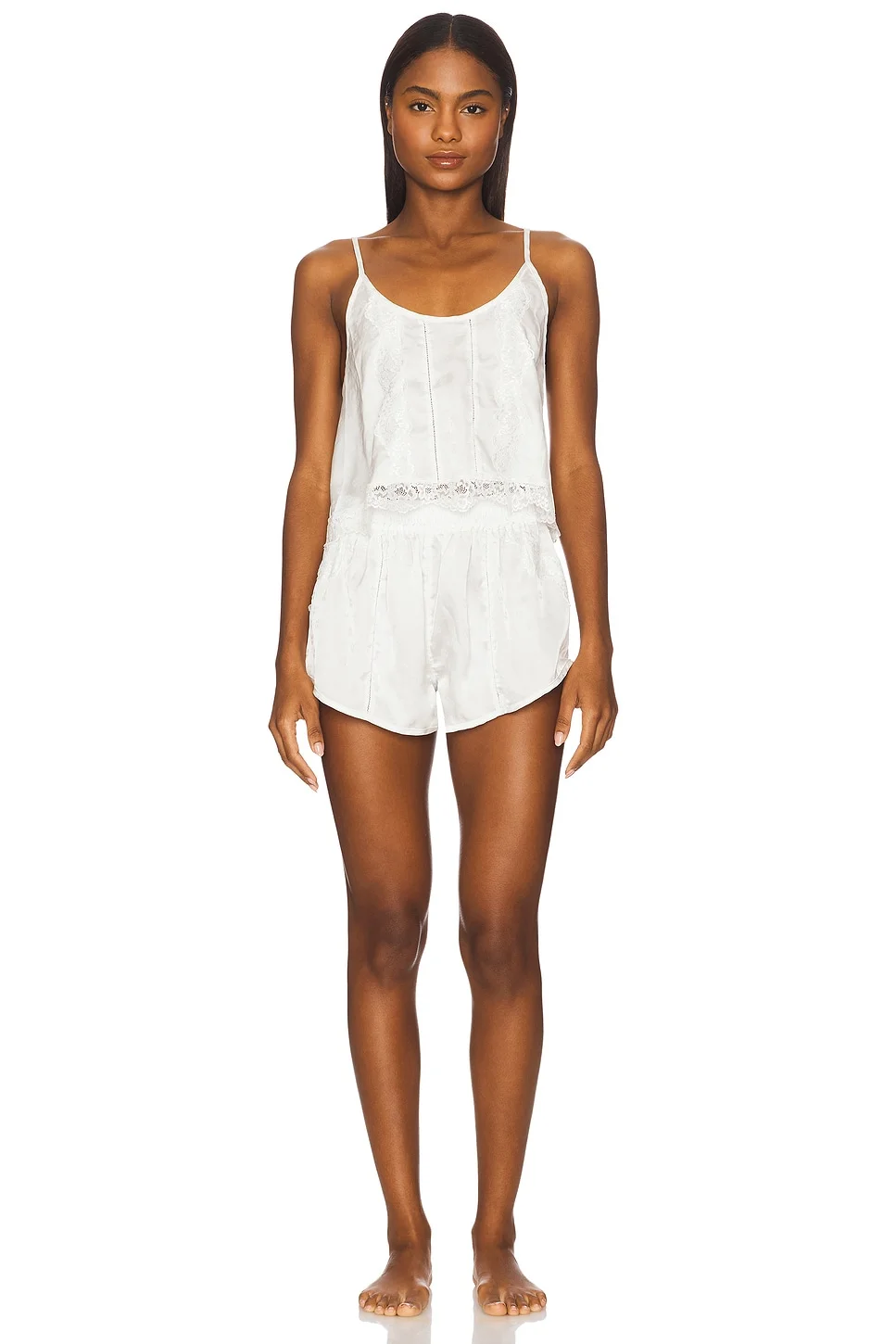 x Intimately FP Midnight Muse Sleep Set In Clean Ivory - 1