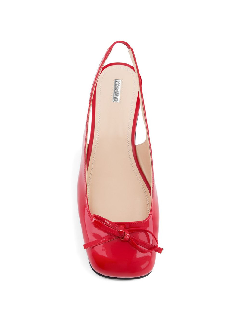 Bulle Node SB patent bow ballet flats 3
