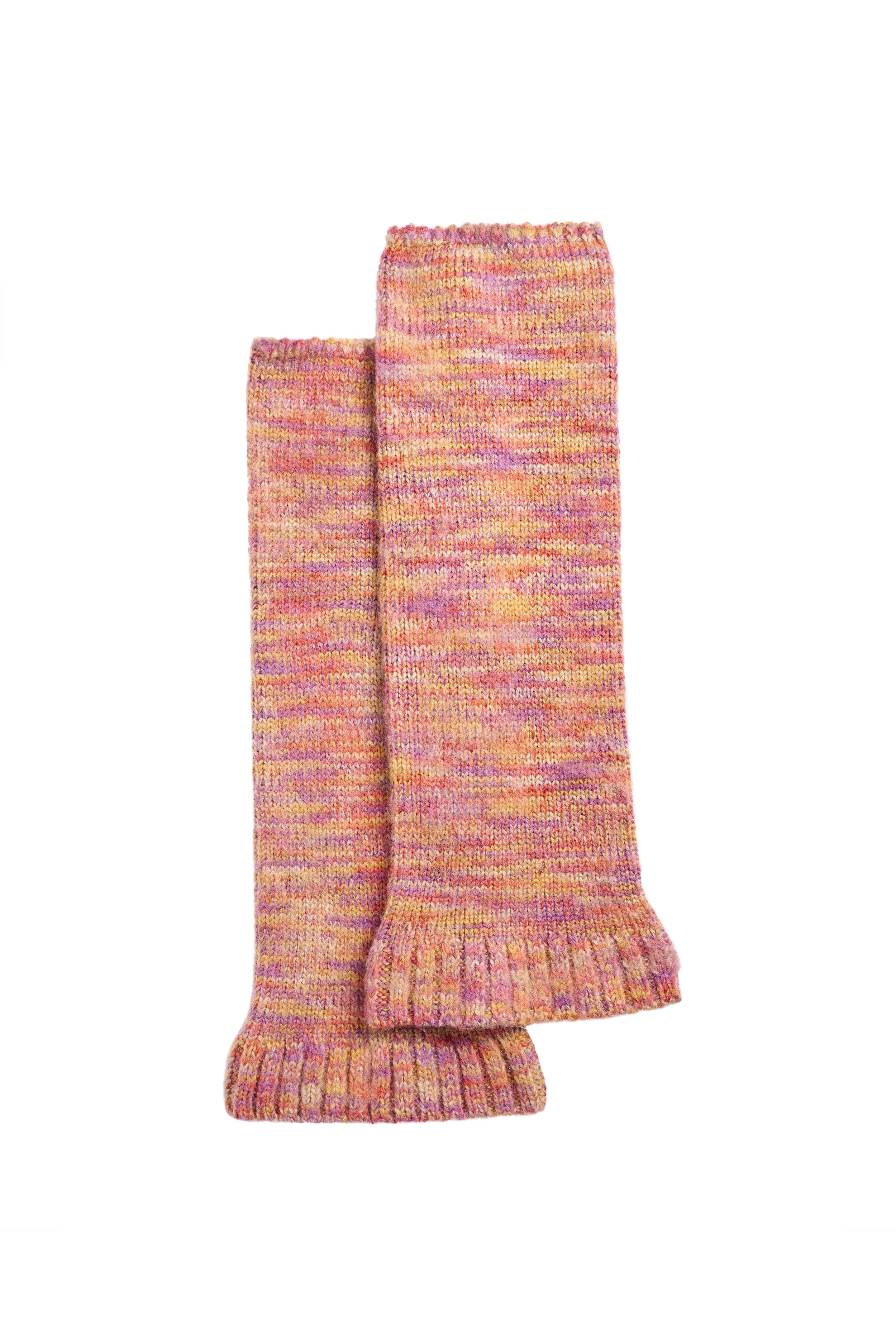 RIB TRIM RELAXED LEG WARMER - 1