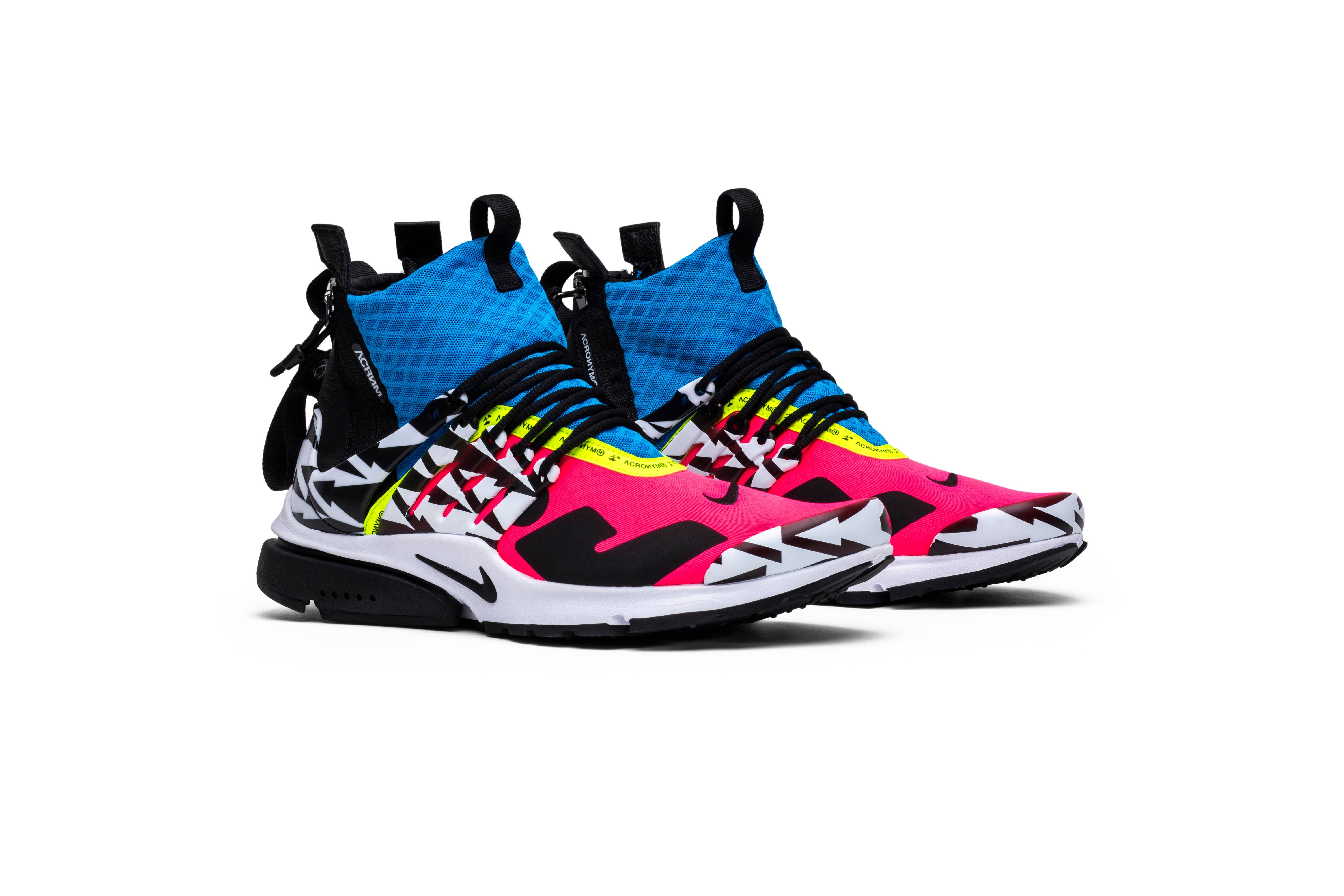 Acronym x Air Presto Mid 'Racer Pink' - 8