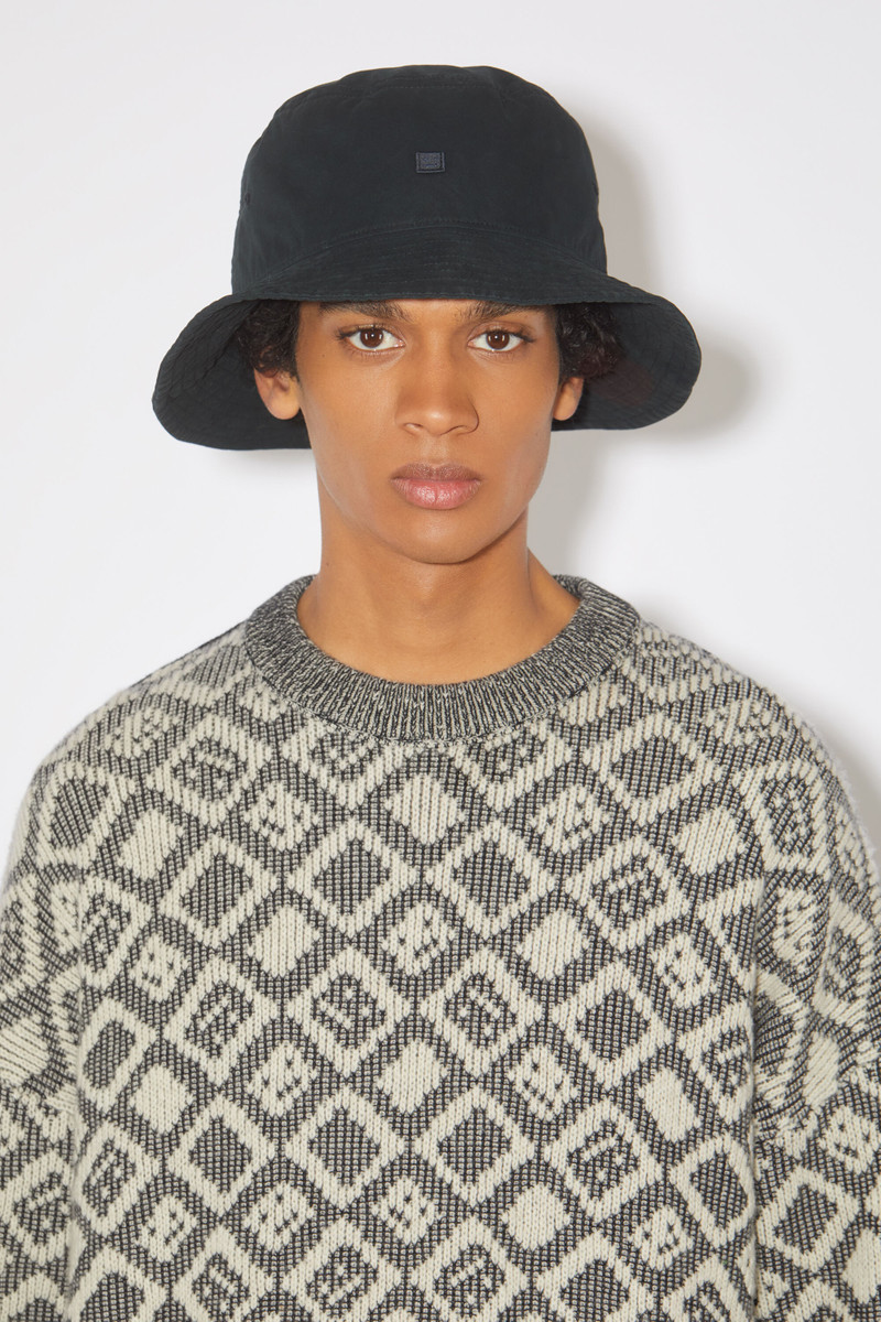 Face tiles jumper - Black/oatmeal beige 5
