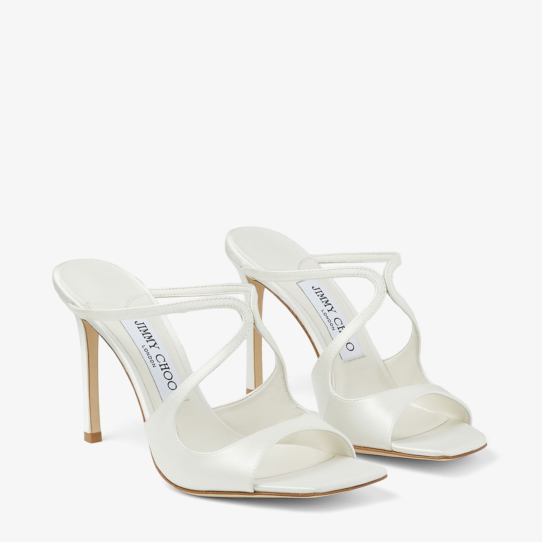 Anise 95
Ivory Satin Mules - 3