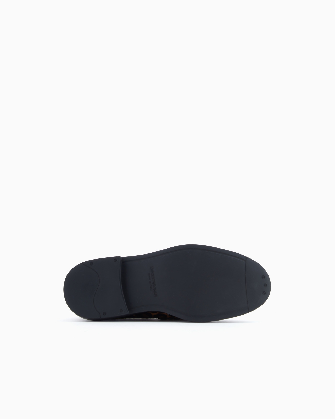 SPECKLED PONYSKIN LEATHER LOOK LOAFERS - 6