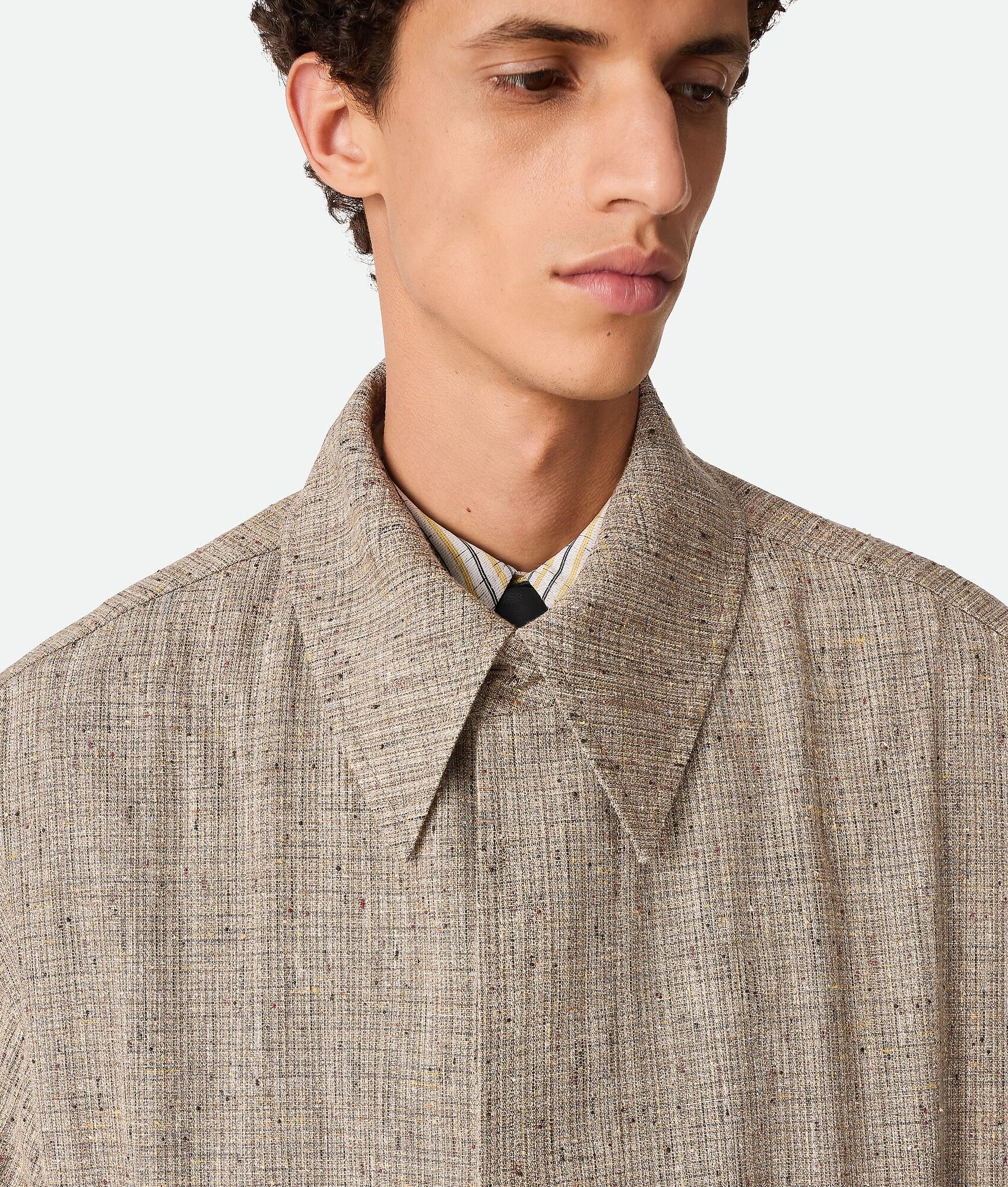 Fleck Viscose Coat - 5