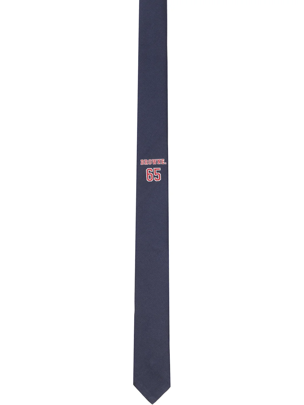 Navy 'Browne. 65' Classic Tie - 1