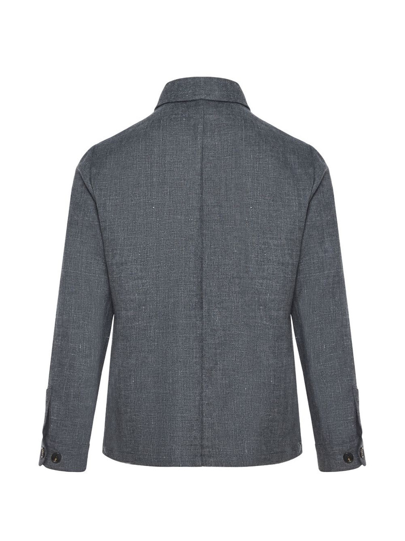 CORNELIANI button pocket shirt jacket outlook