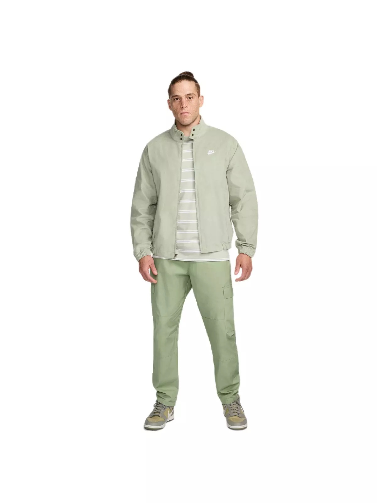 Men's Sportswear Club Corduroy Harrington Jacket -Jade - 6