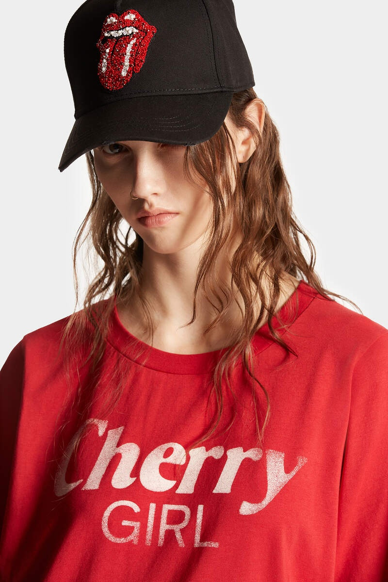 CHERRY GIRL MINI FIT T-SHIRT 5
