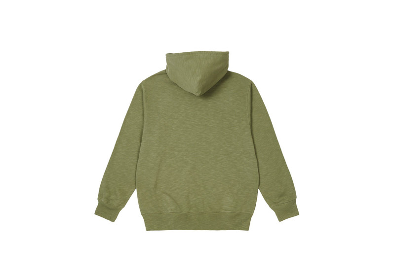 PALACE PAL POCKET SLUB HOOD OLIVE outlook