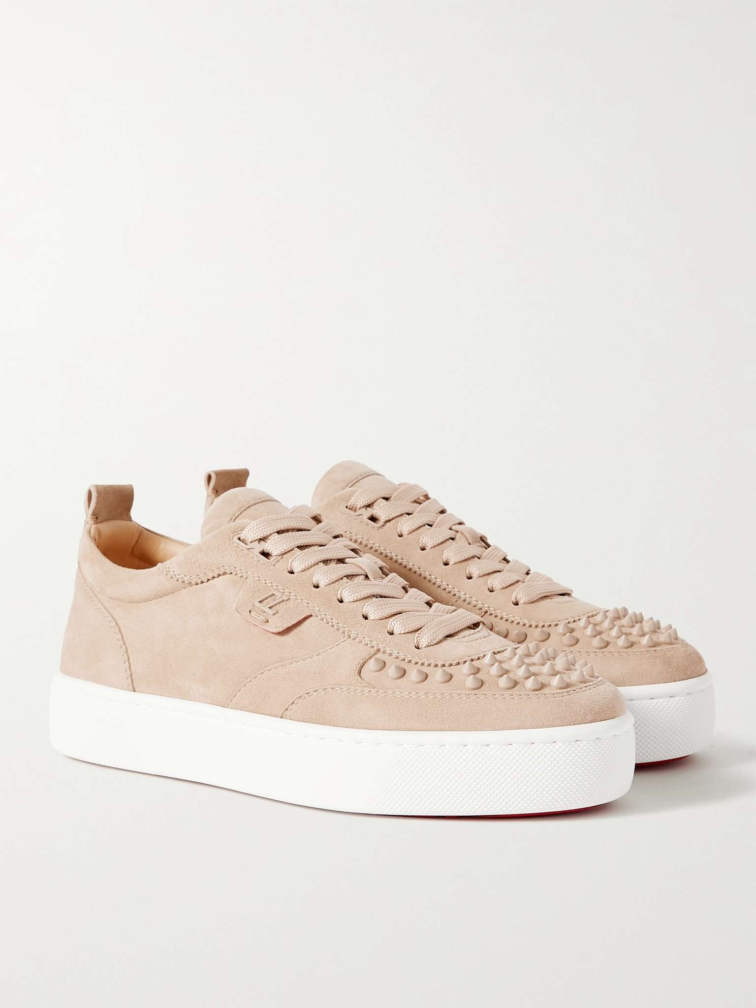 Happyrui Spiked Suede Sneakers - 4