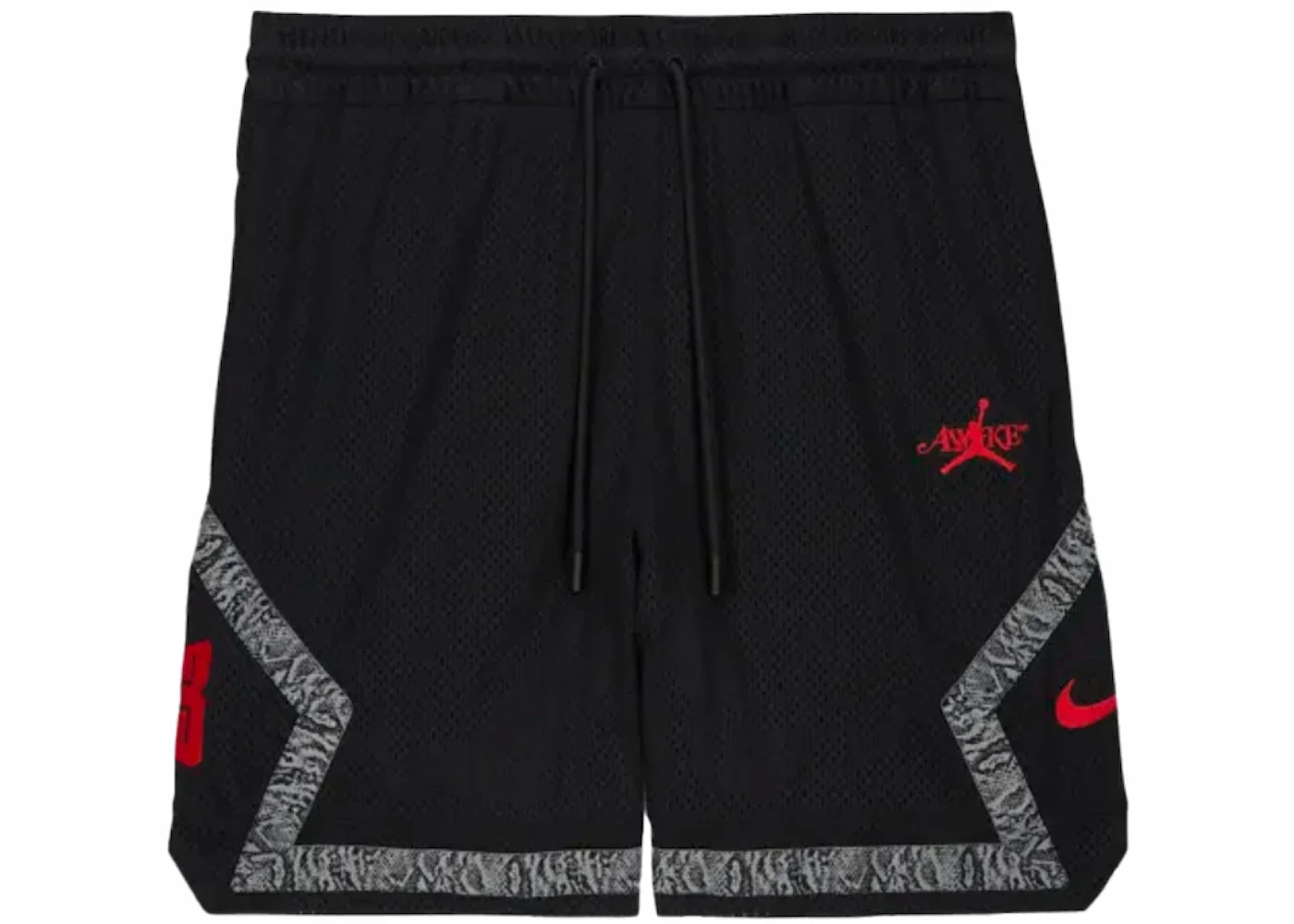 Jordan x Awake NY Diamond Shorts Black - 1