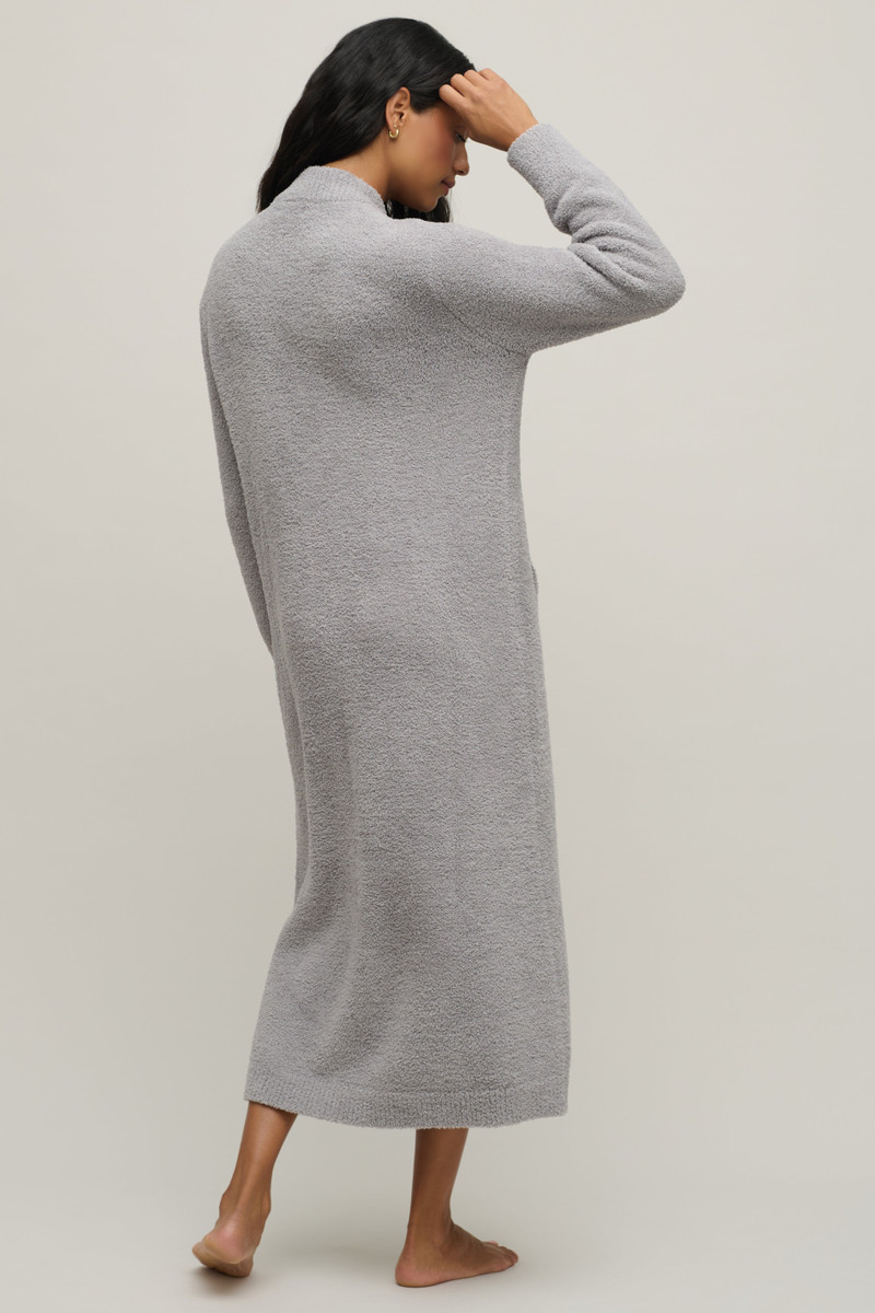 CozyChic® Full Zip V-neck Lounger 3
