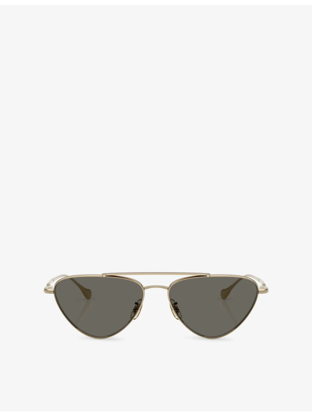 OV1369ST Jil Sander Edition 1 Pilot-Frame Titanium Sunglasses - 1