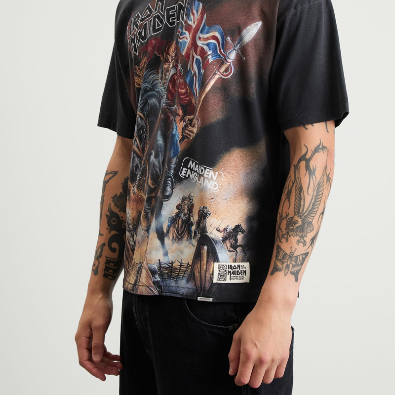 REPRESENT Represent Iron Maiden Steed T-Shirt outlook